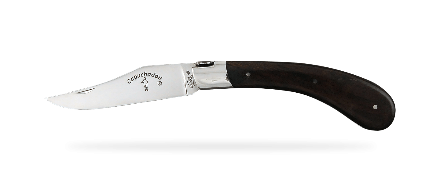 "Le Capuchadou®" 12 cm hand made knife, Arizona ironwood