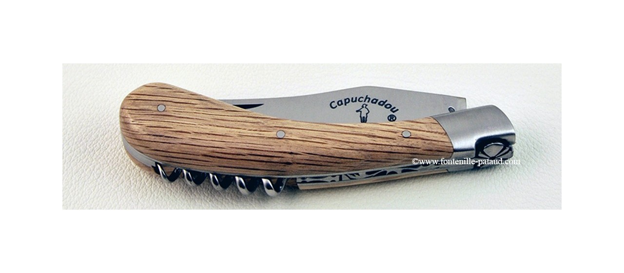"Le Capuchadou" 12 cm Oak Corkscrew