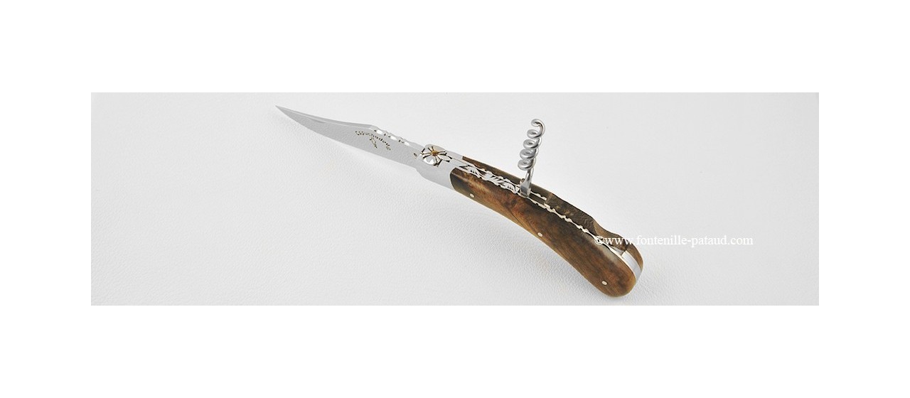 "Le Capuchadou" 12 cm Corkscrew with an Ironwood handle