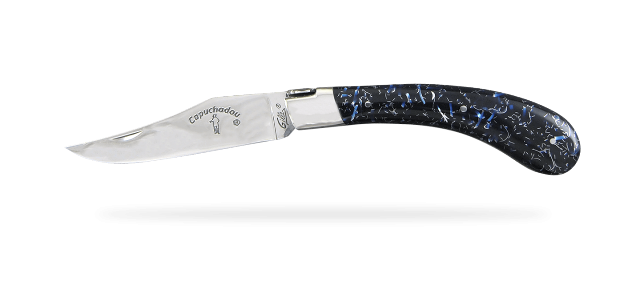 "Le Capuchadou®" 12 cm hand made knife, Thermochromic